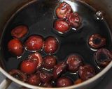 バルサミコチェリーソースの作りかた。作り方3写真