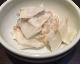 余った先っちょの大根で☆ゆで大根の梅和え作り方4写真