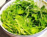 フレッシュ水菜と韓国ノリの旨旨サラダ作り方1写真