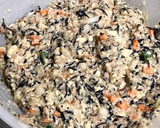 ボール1つで簡単☆豆腐とひき肉の揚げ団子作り方5写真