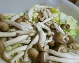 キャベツとシメジと挽き肉味噌オーブン焼き作り方3写真