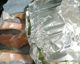 キャベツとシメジと挽き肉味噌オーブン焼き作り方8写真