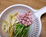簡単♪アスパラと古参竹の和風スパ♥作り方2写真