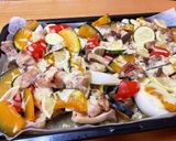 鶏肉と野菜のオーブン焼き作り方5写真