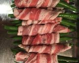 ☆梅味でさっぱり☆豚肉インゲン巻き作り方2写真