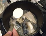 鯖のチョコレートホイップ煮作り方4写真