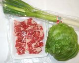 牛肉のオイスターソース炒め♪レタスと作り方1写真