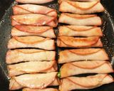 スナップエンドウの甘辛ハム巻き作り方4写真
