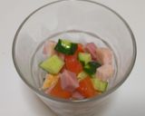 ベーコンと野菜のコンソメゼリー作り方1写真