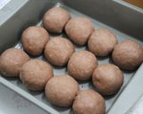 お手軽ちぎりパン＊チョコチップココアパン作り方6写真
