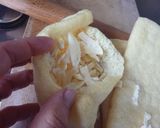 ずぼらすぎ(^_^;　油揚げチーズ作り方2写真
