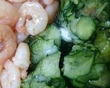 簡単・糖質制限！胡瓜・海老のナムル！作り方4写真