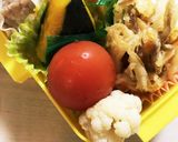 日曜日なのにお弁当(*´-`)娘用♪作り方4写真