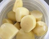 もち麦入り☆じゃがいもとフワフワ肉団子煮作り方2写真