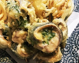 新玉のかき揚げと鯵と大葉のロール天♪作り方13写真