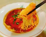 市販のラーメンで　かに玉あんかけラーメン作り方7写真