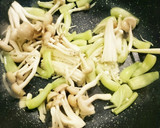 エシャレットきのこ叉焼の中華風炒め物作り方6写真