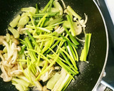 エシャレットきのこ叉焼の中華風炒め物作り方7写真