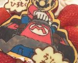 マリオカートのチョコプレート★作り方6写真