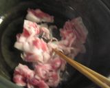里芋と豚のこっくり胡麻味噌煮作り方2写真