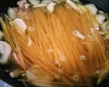お鍋一つで‼新玉ねぎでカルボナーラ風作り方2写真