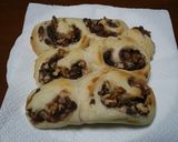 かんたん♪くるくるくるみあんパン作り方6写真