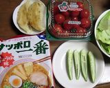 餃子とおくらで、サッポロ一番冷しラーメン作り方1写真