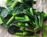 簡単！鯖缶と小松菜の和え物作り方1写真