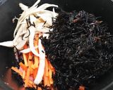 お弁当にも☆牛肉とひじきのこってり味噌煮作り方4写真