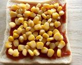 食パンで★コーンマヨのオープンサンド作り方3写真