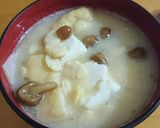 父直伝!押し大豆のなめこ汁!作り方5写真