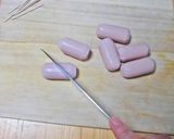 魚肉ソーセージとちくわのハート♡フライ作り方3写真