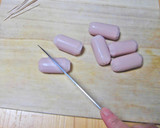 魚肉ソーセージとちくわのハート♡フライ作り方3写真