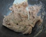 桜の花と葉で春の装い!焼きドーナツ 作り方3写真