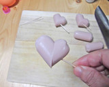 魚肉ソーセージとちくわのハート♡フライ作り方4写真