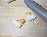 魚肉ソーセージとちくわのハート♡フライ作り方6写真