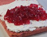 薔薇カクテルのロールケーキ（大人用）作り方24写真