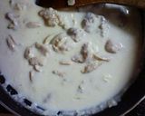 冬の焼きパスタ☆ほうれん草クリームソース作り方2写真