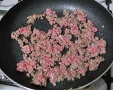 ナスと合びき肉のトマトソース作り方2写真