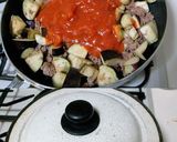 ナスと合びき肉のトマトソース作り方3写真