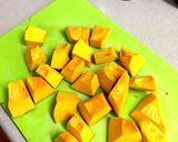 煮崩れなしのかぼちゃの煮物作り方1写真