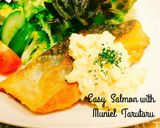 ランチ☆鮭ムニエルのタルタルサンドイッチ作り方6写真