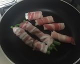 簡単おつまみ☆野菜の肉クルクル巻き作り方3写真