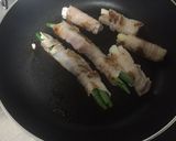 簡単おつまみ☆野菜の肉クルクル巻き作り方4写真