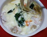 冬の焼きパスタ☆ほうれん草クリームソース作り方4写真