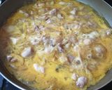 やわらか卵の親子丼。作り方6写真