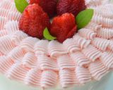 母の日におススメ❀いちごの花ケーキ❀作り方12写真