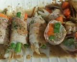 もやしは神！肉巻き野菜(*´³`*)作り方14写真