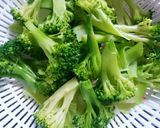 鶏むね肉とブロッコリーの粒マスタード炒め作り方2写真