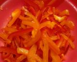 パプリカとさば水煮缶のマリネ作り方1写真